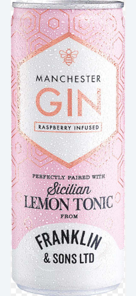 FRANKLIN SONS RASPBERRY LEMON GIN 250ML