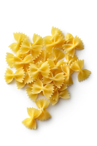 White Farfalle Bows