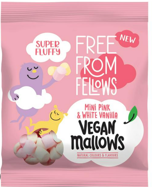 FREE FROM FELLOW PINK & WHITE MINI MARSHMALLOW 105G