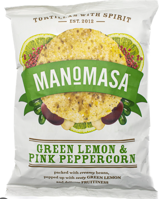 MANOMASA LEMON PEPPERCORN CRISP 140G