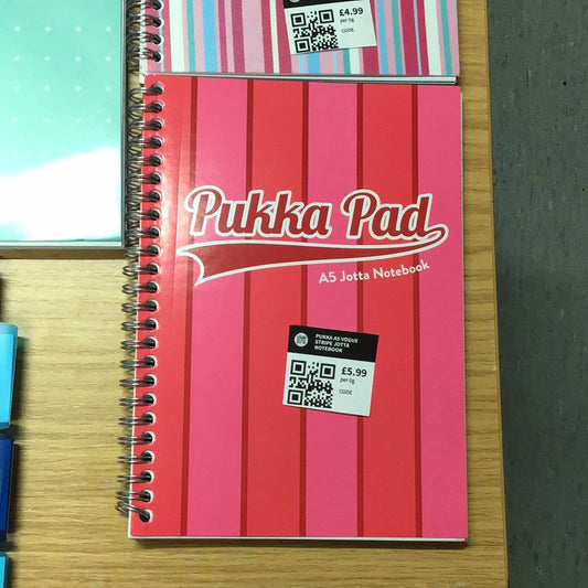 PUKKA A5 JOTTA NOTEBOOK STRIPE