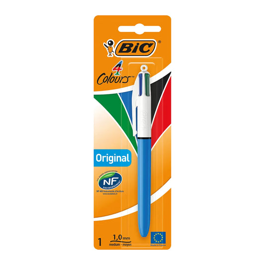 BIC 4 COLOUR BALLPEN 10