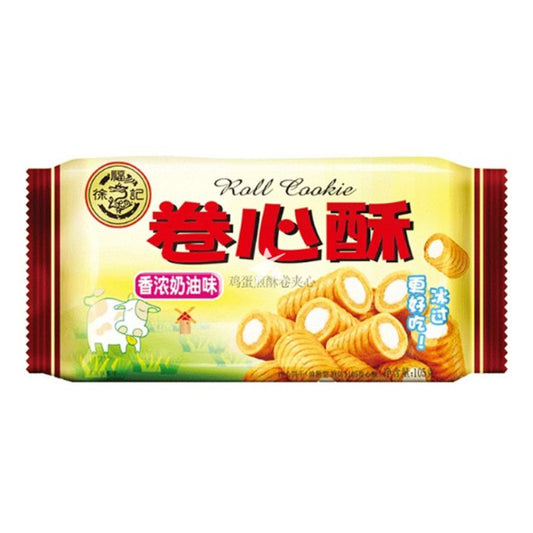 HSU Roll Cookie - Cream 105g