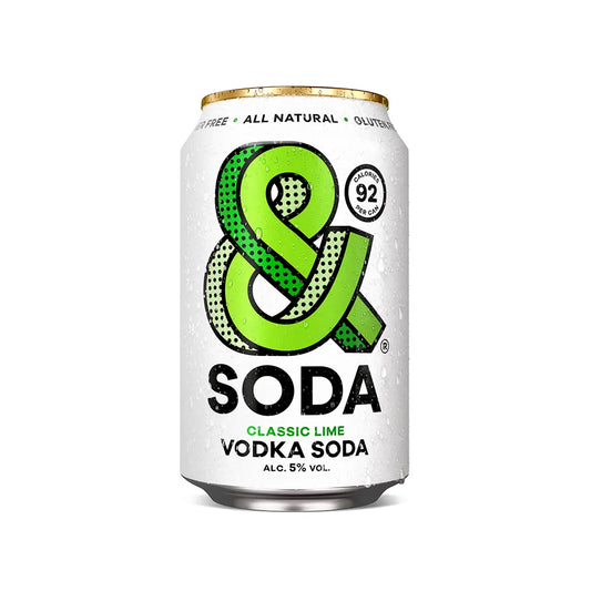 SODA LIME VODKA 330ML