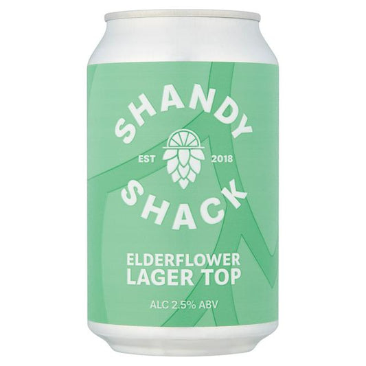 SHANDY SHACK ELDERFLOWER LAGER 330ML