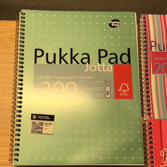 PUKKA A4 Jotta dotted NOTEPAD