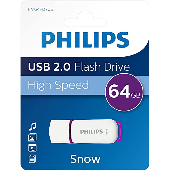 PHILIPS 2.0 USB PEN FLASH DRIVE 64GB