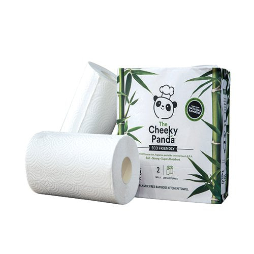 CHEEKY PANDA BAMBOO KITCHEN TOWEL 2