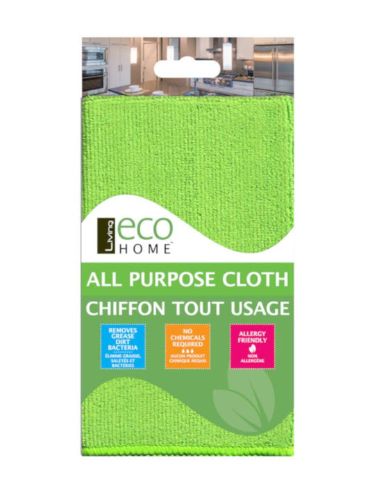 ECO HOME ALL PURPOSE CLOTH LIME GREEN