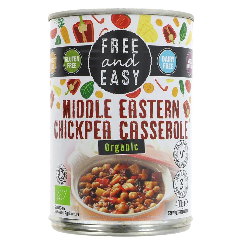 FREE & EASY MIDDLE EASTERN CHICKPEA CASSEROLE 400G