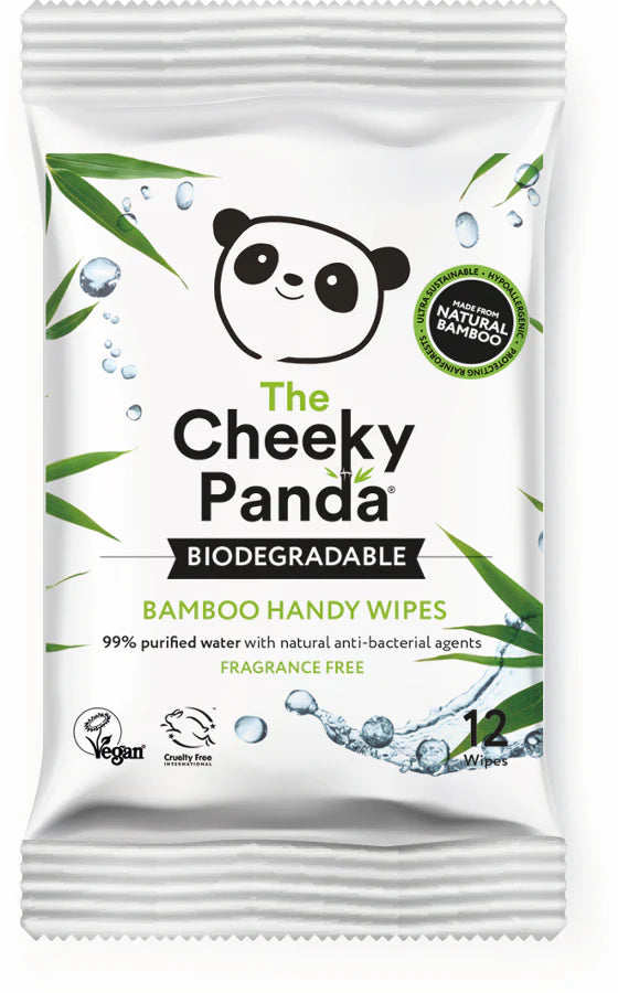 CHEEKY PANDA BIODEGRADABLE HANDY WIPES